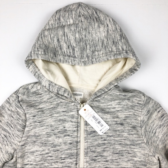 Gymboree Elbow Patch Lightweight Zip Up Hoodie NWT - Picture 6 of 9
